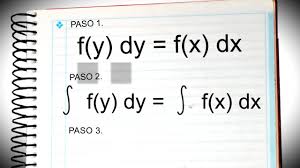 Ecuaciones diferenciales de variables separables ejemplos