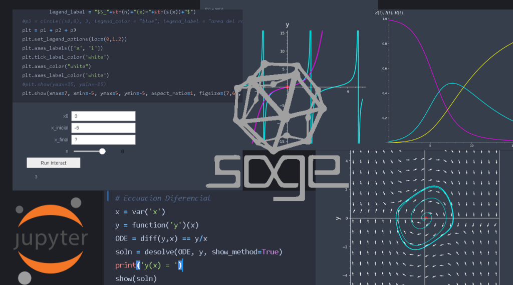 Ecuaciones Diferenciales y Programación Científica: De SageMath y Python hasta MATLAB y Aplicaciones Reales